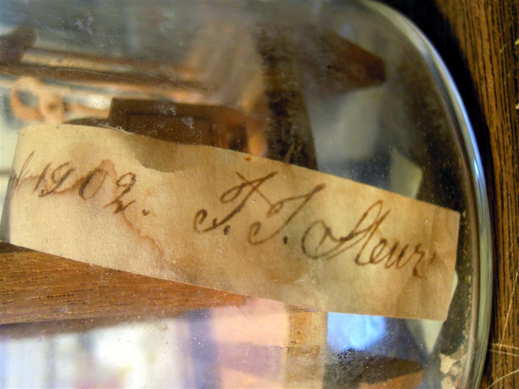 Jesus at Calvary in a Bottle