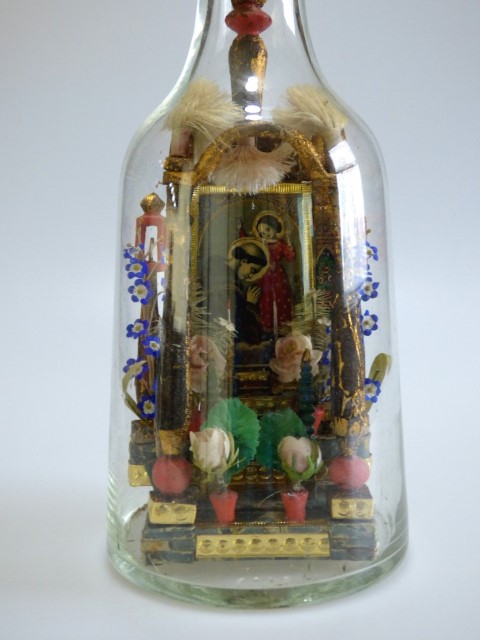 Religious Shrine or Altar in a Bottle